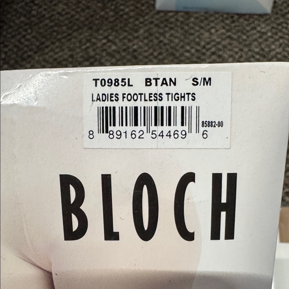 Bloch ADULT contour, soft ladies, footless tights (BTAN) - Picture 5 of 7